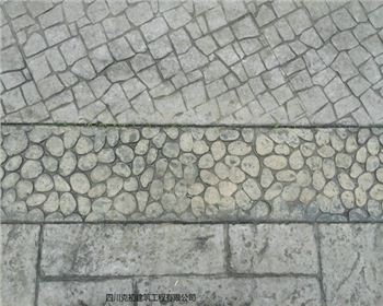 克初壓花地坪見證